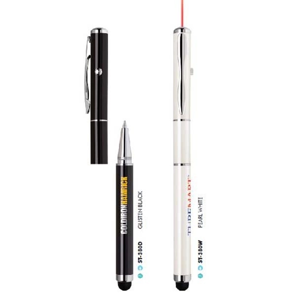 3-in-1 brass constructed stylus, ballpoint pen, and laser pointer available in... from ASI 68190 Lungsal / Lungsal