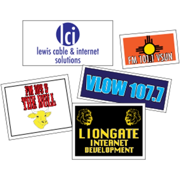 Butt-cut roll labels with a one color imprint.... from ASI 89910 Stouse, LLC