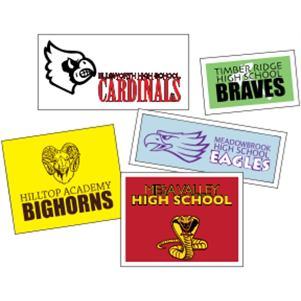 Butt-cut roll labels with a one color imprint.... from ASI 89910 Stouse, LLC