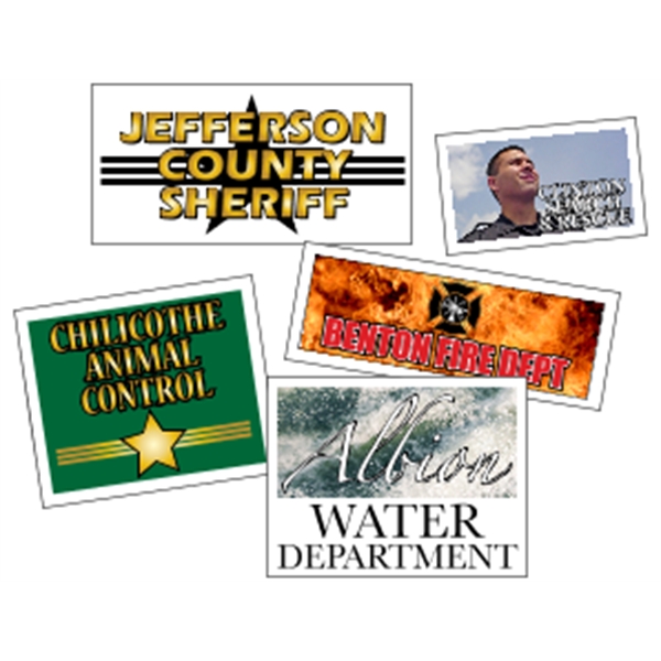 Butt-cut roll labels with a four color process imprint.... from ASI 89910 Stouse, LLC