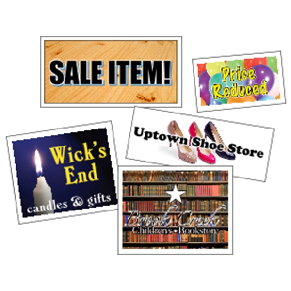 Butt-cut roll labels with a four color process imprint.... from ASI 89910 Stouse, LLC