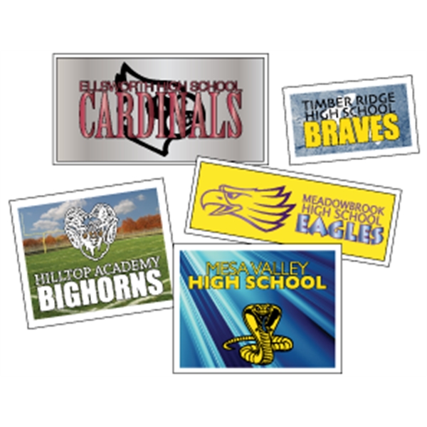 Butt-cut roll labels with a four color process imprint.... from ASI 89910 Stouse, LLC