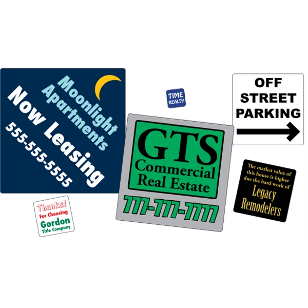 Square shaped labels on roll.... from ASI 89910 Stouse, LLC