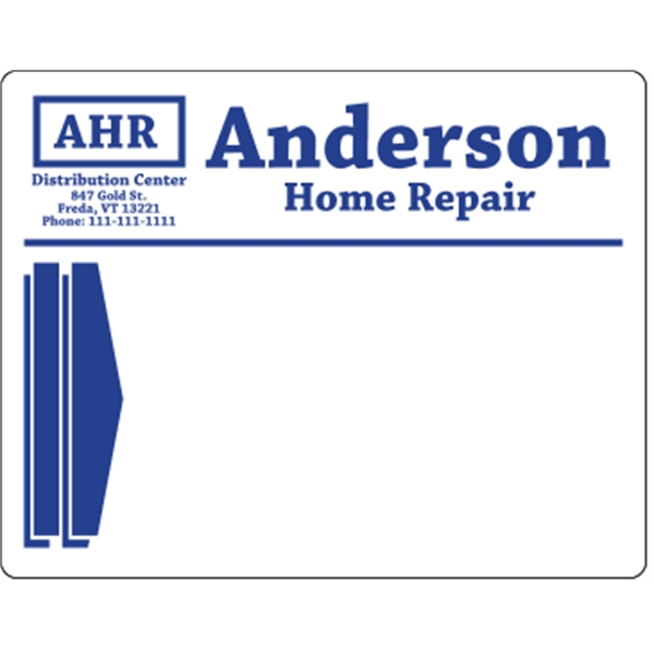 5" x 3.9375" roll labels supplied on pressure-sensitive white matte paper.... from ASI 89910 Stouse, LLC