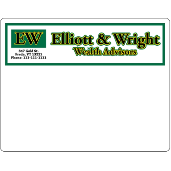 5" x 3.9375" roll labels supplied on pressure-sensitive white matte paper.... from ASI 89910 Stouse, LLC