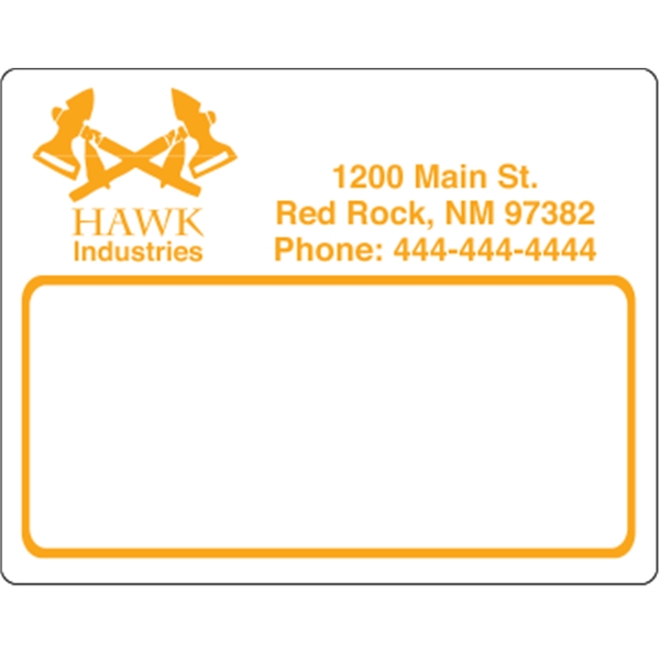 5" x 3.9375" roll labels supplied on pressure-sensitive white matte paper.... from ASI 89910 Stouse, LLC