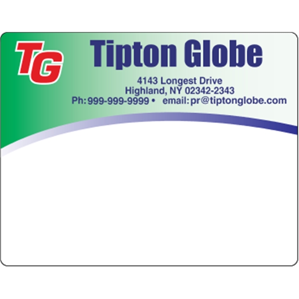 5" x 3.9375" roll labels supplied on pressure-sensitive white matte paper.... from ASI 89910 Stouse, LLC