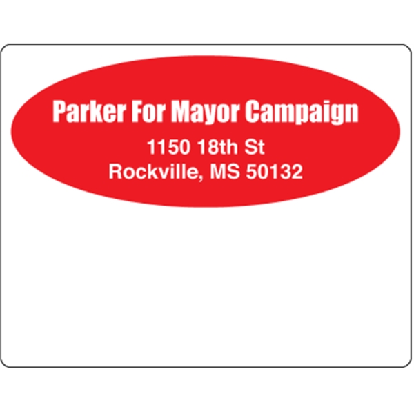 5" x 3.9375" roll labels supplied on pressure-sensitive white matte paper.... from ASI 89910 Stouse, LLC