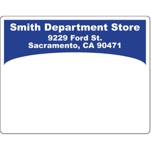 5" x 3.9375" roll labels supplied on pressure-sensitive white matte paper.... from ASI 89910 Stouse, LLC