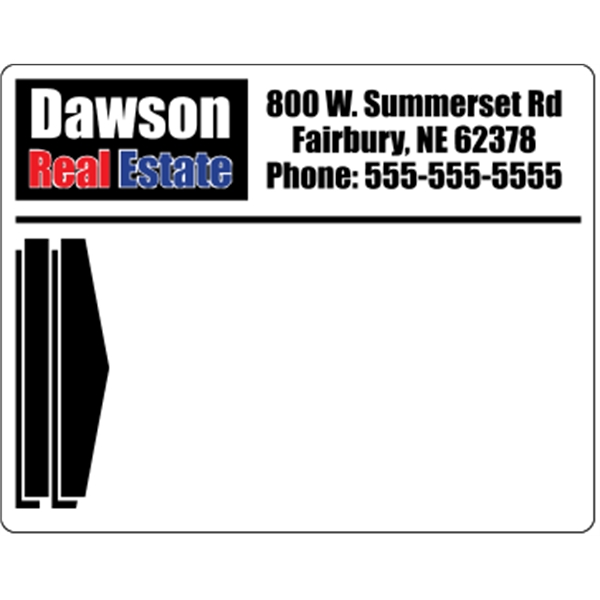 5" x 3.9375" roll labels supplied on pressure-sensitive white matte paper.... from ASI 89910 Stouse, LLC