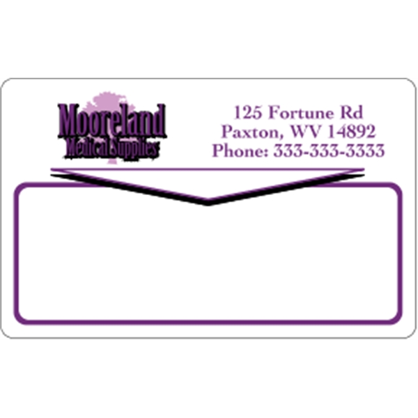 4" x 2.5" roll labels supplied on pressure-sensitive white matte paper.... from ASI 89910 Stouse, LLC