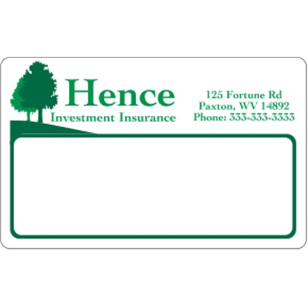 4" x 2.5" roll labels supplied on pressure-sensitive white matte paper.... from ASI 89910 Stouse, LLC