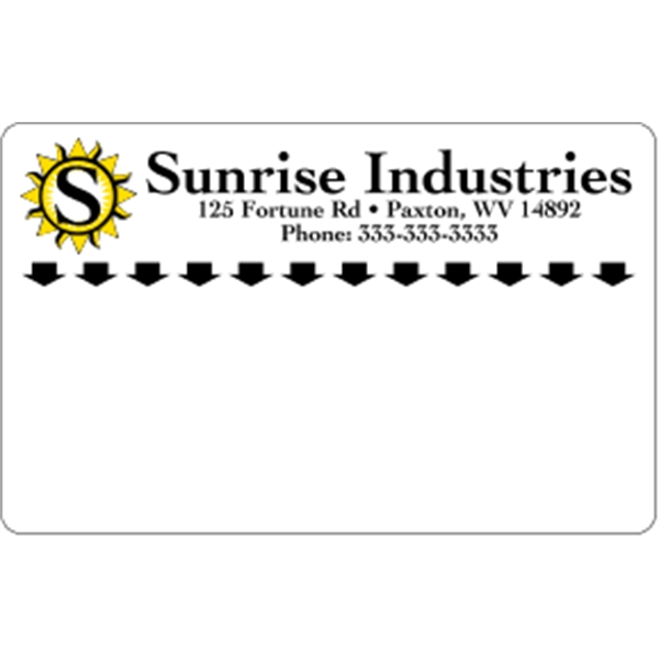 4" x 2.5" roll labels supplied on pressure-sensitive white matte paper.... from ASI 89910 Stouse, LLC