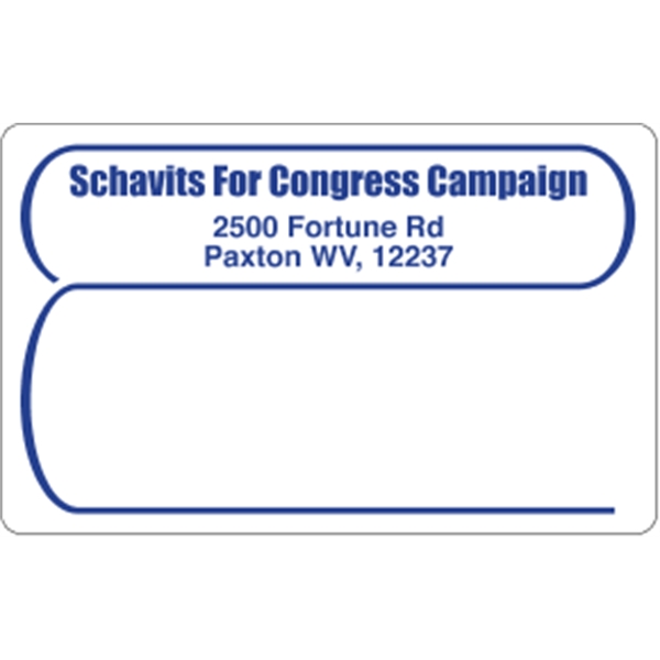 4" x 2.5" roll labels supplied on pressure-sensitive white matte paper.... from ASI 89910 Stouse, LLC