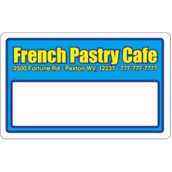 4" x 2.5" roll labels supplied on pressure-sensitive white matte paper.... from ASI 89910 Stouse, LLC