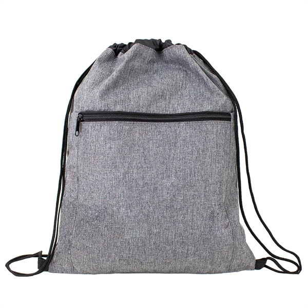 Heathered drawstring backpack lets you carry your belongings in style!... from ASI 34800 Alstar Creations / Alstar Line