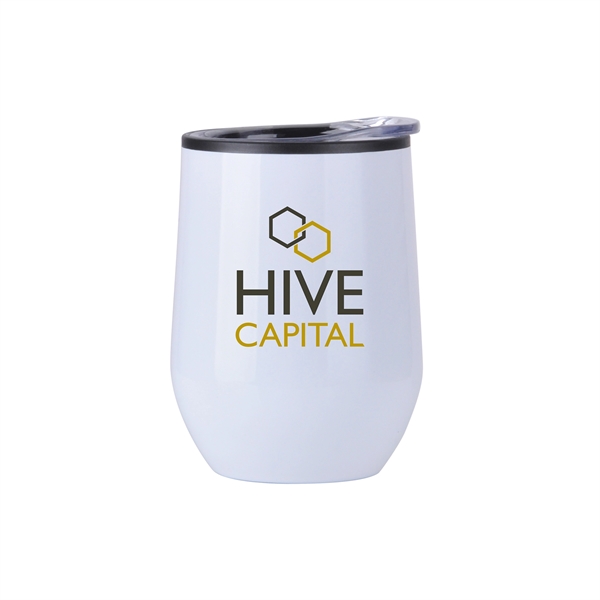 12 oz. stainless steel wine glass with interior plastic lining and... from ASI 90807 Tekweld