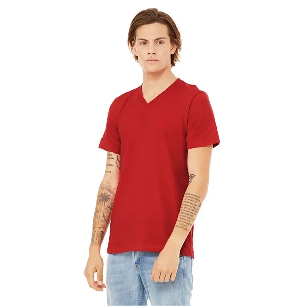 Bella+Canvas Unisex Jersey Short Sleeve V-Neck Tee... from ASI 89380 Staton Corporate and Casual / Staton®
