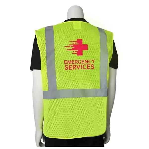 Five Pocket Black Bottom Front Value Mesh Vest... from ASI 89320 Starline USA Inc