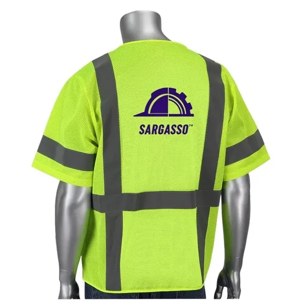 Class 3 Five Pocket Black Bottom Front Value Mesh... from ASI 89320 Starline USA Inc