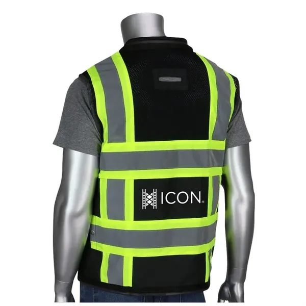 Black TT 11 Pocket Tech-Ready Mesh Surveyors Vest... from ASI 89320 Starline USA Inc