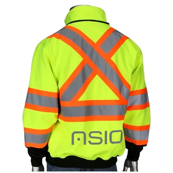Two-Tone X-Back Full Zip Grid Fleece Sweatshirt... from ASI 89320 Starline USA Inc