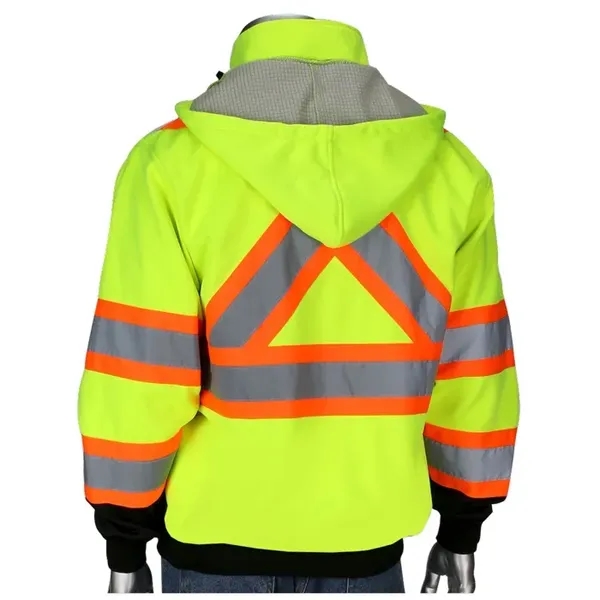 Two-Tone X-Back Full Zip Grid Fleece Sweatshirt... from ASI 89320 Starline USA Inc