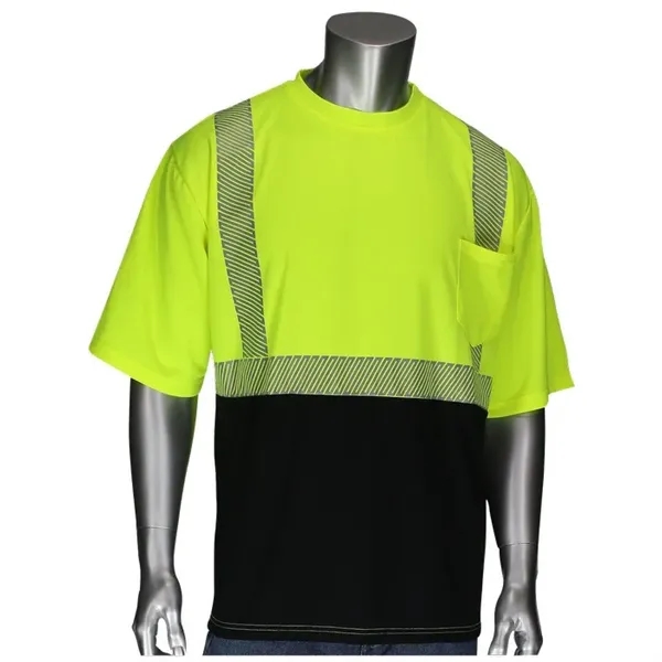 Class 2 Short Sleeve Black Bottom Front T-Shirt... from ASI 89320 Starline USA Inc