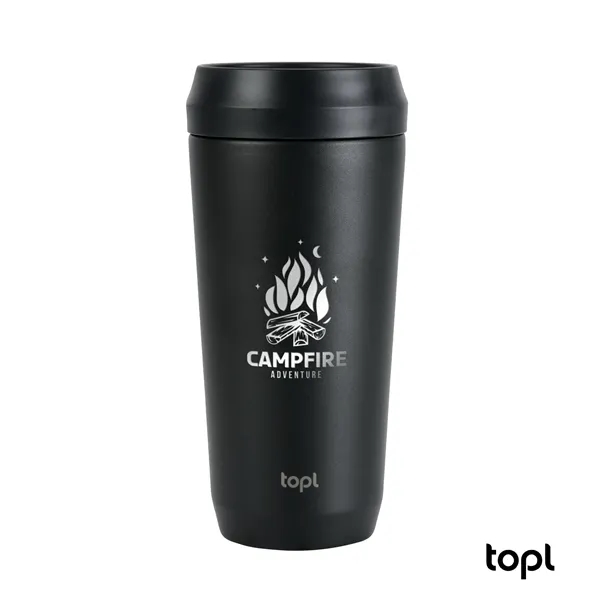TOPL® 16 oz. Double Wall, Recycled Stainless Steel 360deg...... from ASI 67866 Logomark/Valumark