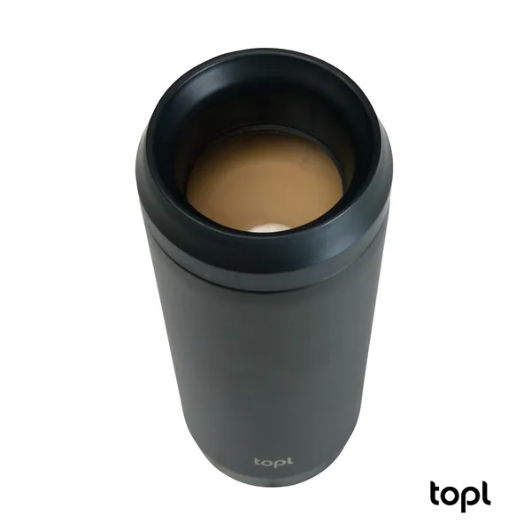 TOPL® 16 oz. Double Wall, Recycled Stainless Steel 360deg...... from ASI 67866 Logomark/Valumark