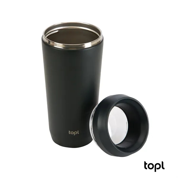 TOPL® 16 oz. Double Wall, Recycled Stainless Steel 360deg...... from ASI 67866 Logomark/Valumark