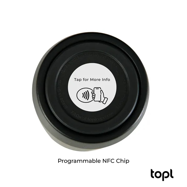 TOPL® 16 oz. Double Wall, Recycled Stainless Steel 360deg...... from ASI 67866 Logomark/Valumark