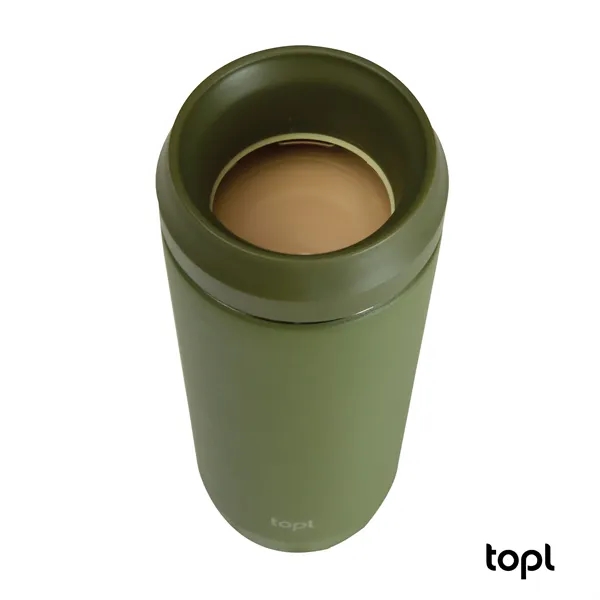TOPL® 16 oz. Double Wall, Recycled Stainless Steel 360deg...... from ASI 67866 Logomark/Valumark
