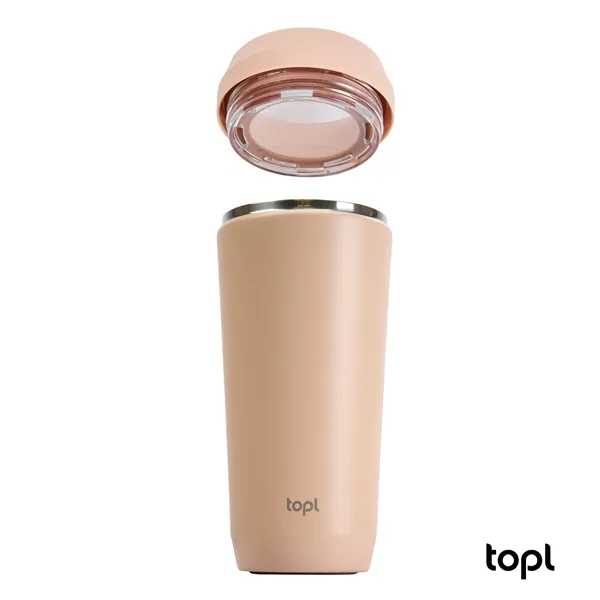 TOPL® 16 oz. Double Wall, Recycled Stainless Steel 360deg...... from ASI 67866 Logomark/Valumark