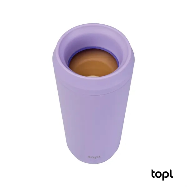 TOPL® 16 oz. Double Wall, Recycled Stainless Steel 360deg...... from ASI 67866 Logomark/Valumark