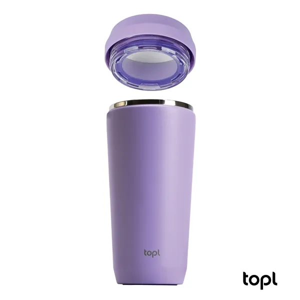 TOPL® 16 oz. Double Wall, Recycled Stainless Steel 360deg...... from ASI 67866 Logomark/Valumark