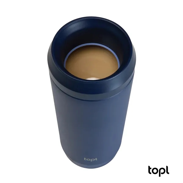 TOPL® 16 oz. Double Wall, Recycled Stainless Steel 360deg...... from ASI 67866 Logomark/Valumark