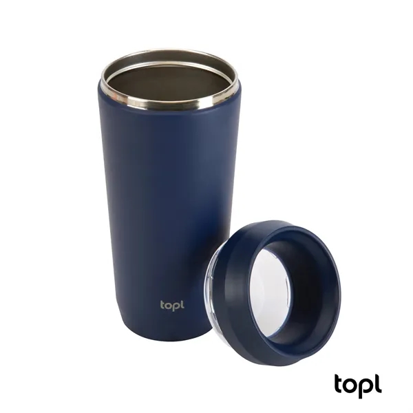 TOPL® 16 oz. Double Wall, Recycled Stainless Steel 360deg...... from ASI 67866 Logomark/Valumark