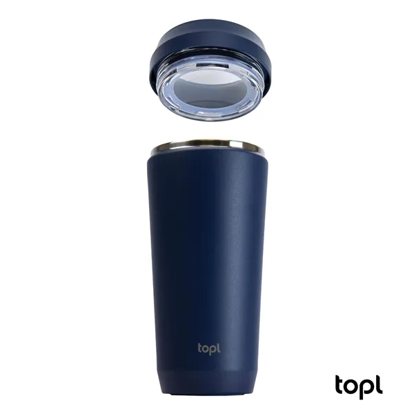 TOPL® 16 oz. Double Wall, Recycled Stainless Steel 360deg...... from ASI 67866 Logomark/Valumark