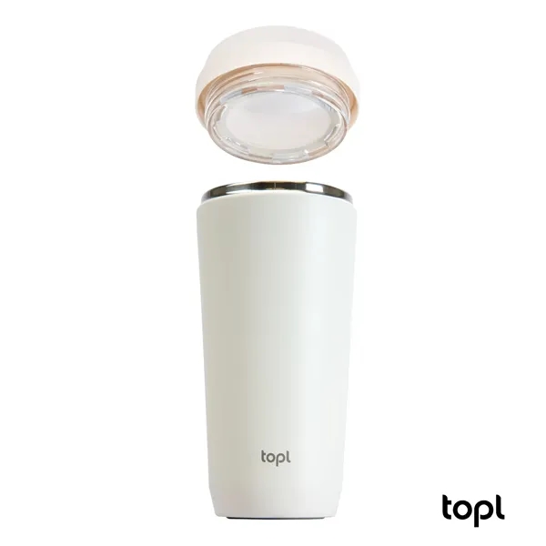 TOPL® 16 oz. Double Wall, Recycled Stainless Steel 360deg...... from ASI 67866 Logomark/Valumark