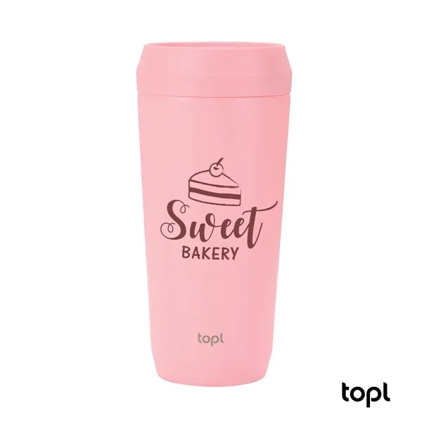 TOPL® 16 oz. Double Wall, Recycled Stainless Steel 360deg...... from ASI 67866 Logomark/Valumark