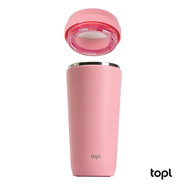 TOPL® 16 oz. Double Wall, Recycled Stainless Steel 360deg...... from ASI 67866 Logomark/Valumark