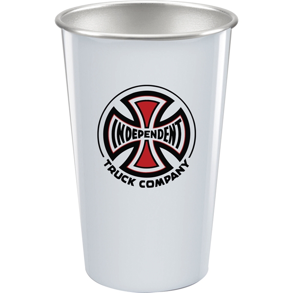 16 oz. stainless steel stadium pint glass with rolled lip.... from ASI 71920 Moderne Glass Company Inc / Glass America®