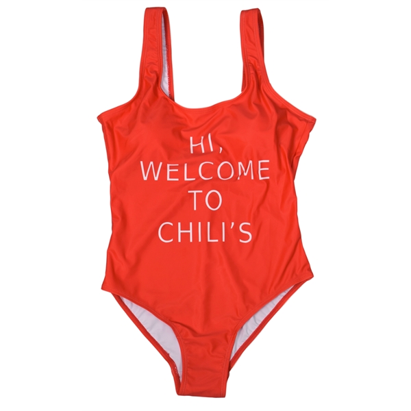Custom one-piece bathing suit made from high-grade polyester... from ASI 72657 Active Life Promo / Active Life Promo