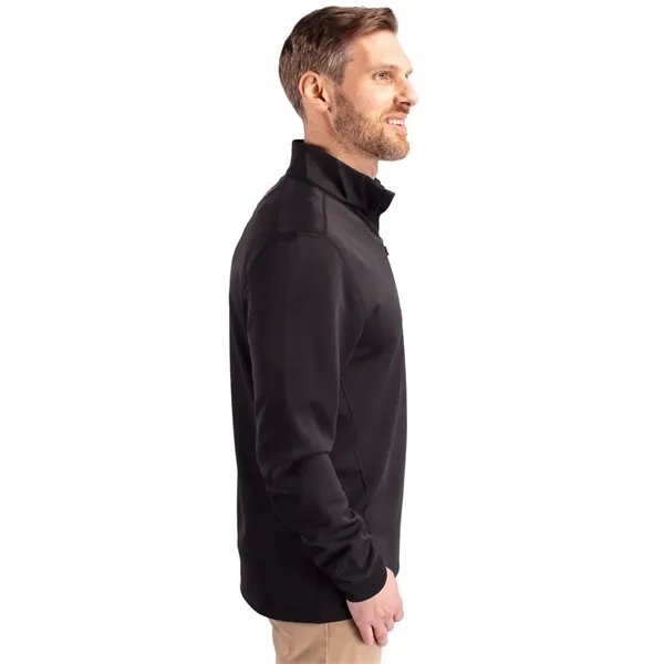 Men's sweatshirt with a quarter zip, UPF 50+ protection, matte fabric... from ASI 47965 Cutter & Buck