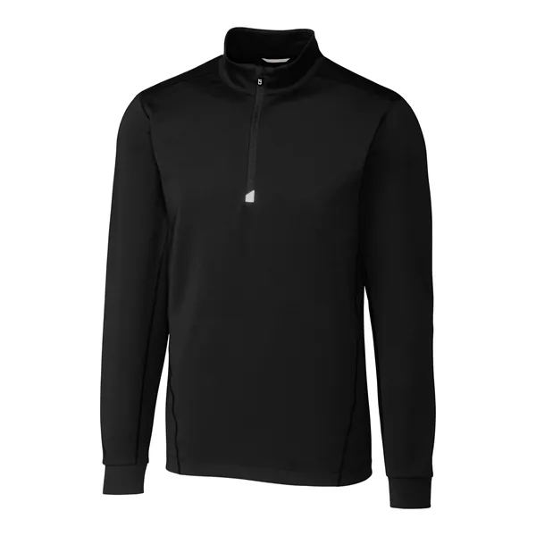 Men's sweatshirt with a quarter zip, UPF 50+ protection, matte fabric... from ASI 47965 Cutter & Buck