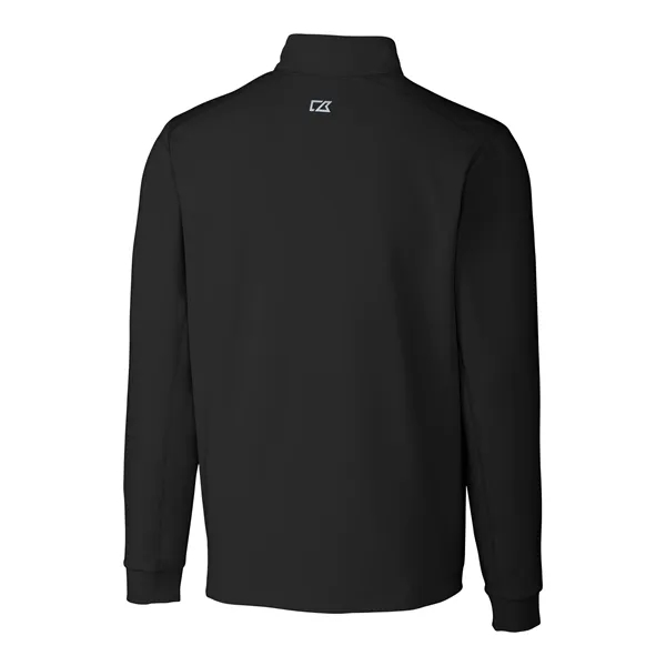Men's sweatshirt with a quarter zip, UPF 50+ protection, matte fabric... from ASI 47965 Cutter & Buck