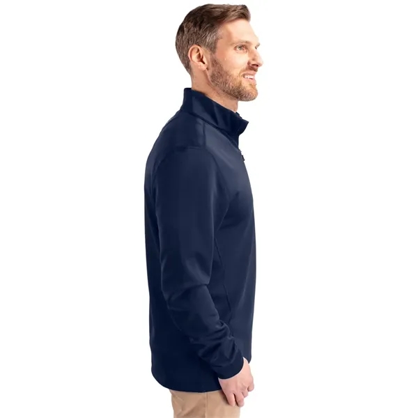 Men's sweatshirt with a quarter zip, UPF 50+ protection, matte fabric... from ASI 47965 Cutter & Buck