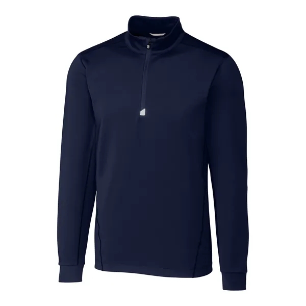 Men's sweatshirt with a quarter zip, UPF 50+ protection, matte fabric... from ASI 47965 Cutter & Buck