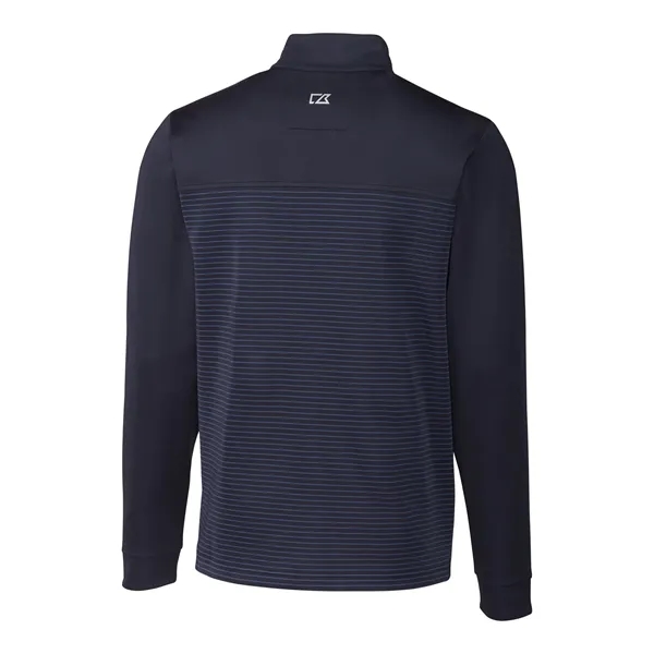 Men's sweatshirt with a half-zip, UPF 50+ protection, matte fabric finish,... from ASI 47965 Cutter & Buck